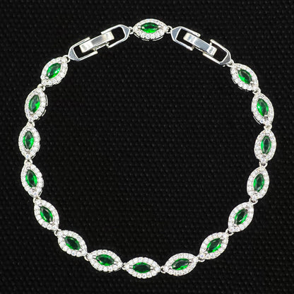 Pulsera tenis de circonitas – foto 9