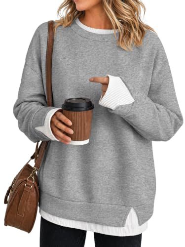 Sudadera oversize efecto dos piezas – foto 7