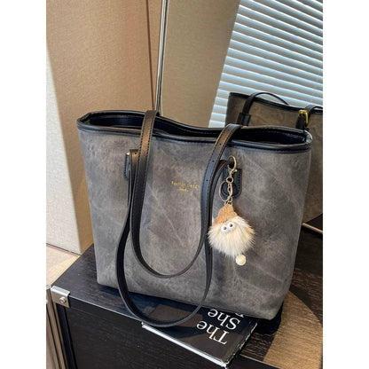 Bolso tote efecto desgastado – foto 4