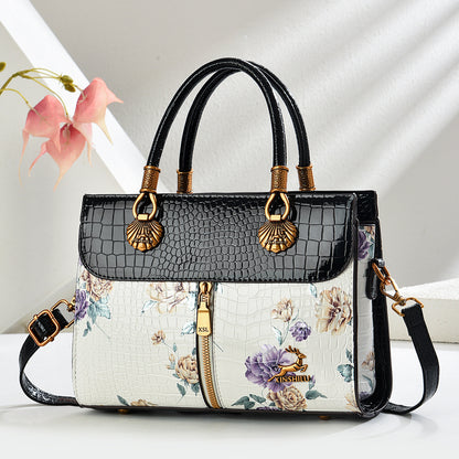 Bolso de mano efecto cocodrilo – foto 8