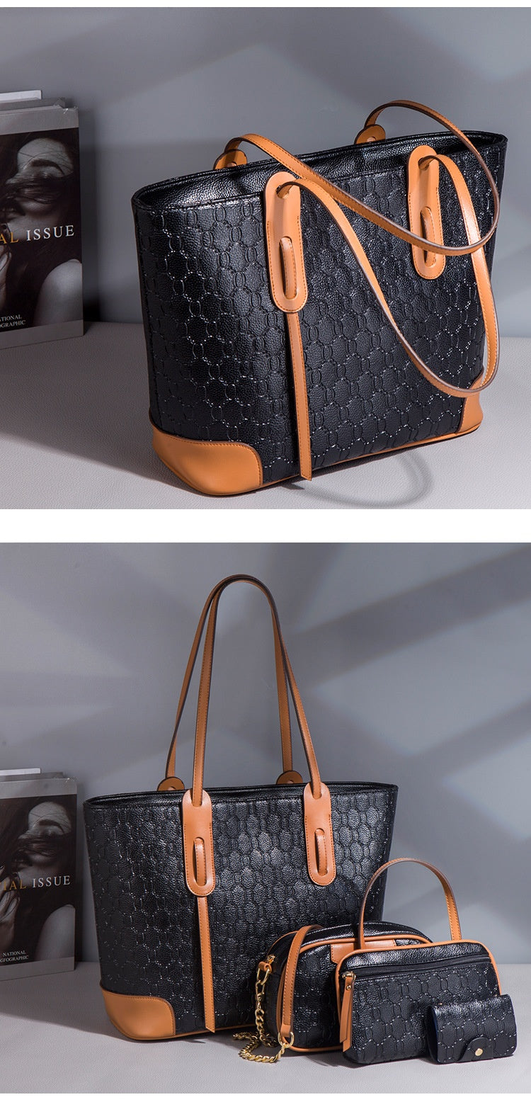 Set de 4 bolsos estampados – foto 10