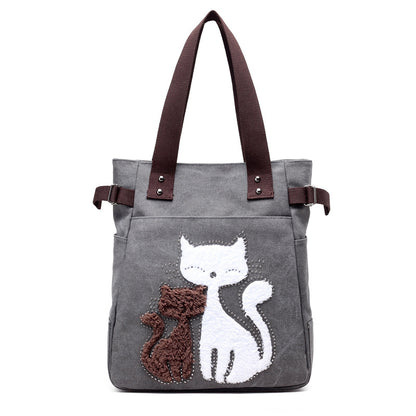 Bolso de lona con gato – foto 10