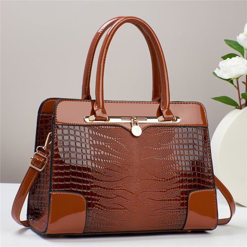 Bolso de mano efecto coco