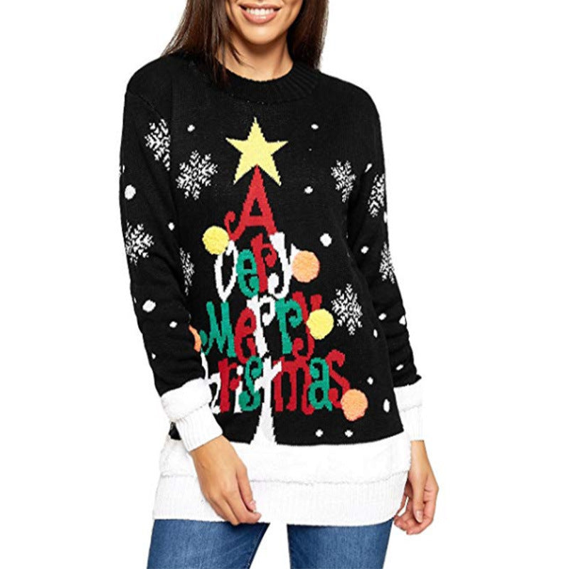 Jersey navideño con árbol de letras – foto 7