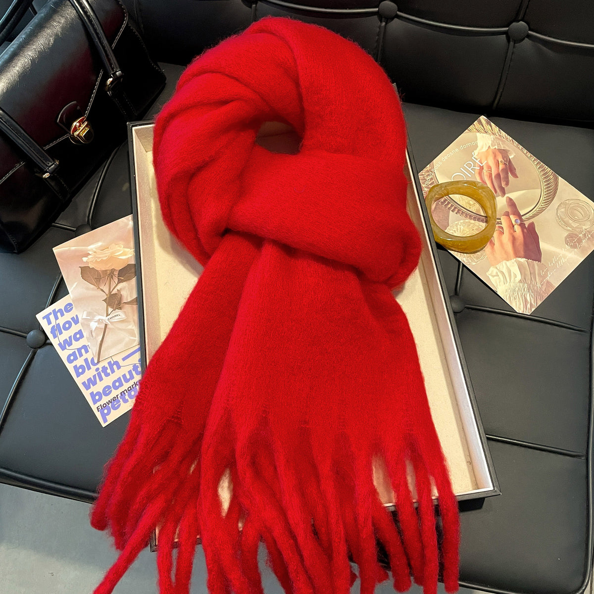 Bufanda efecto mohair – foto 16
