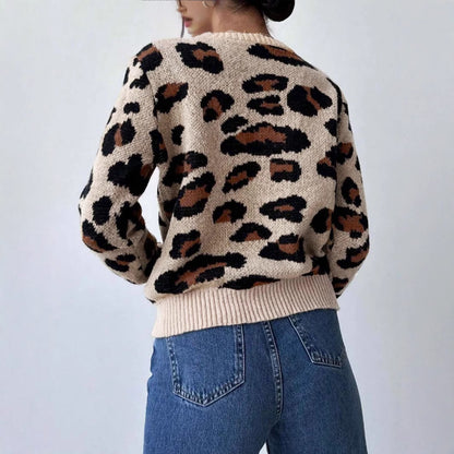 Jersey de punto con leopardo – foto 2