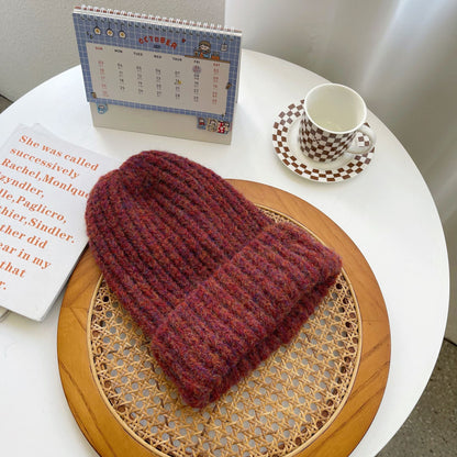 Gorro de canalé grueso jaspeado – foto 9