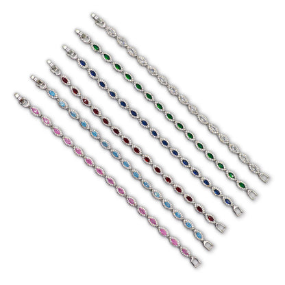 Pulsera tenis de circonitas – foto 4