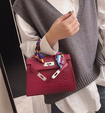 Bolso de mano con pañuelo – foto 9