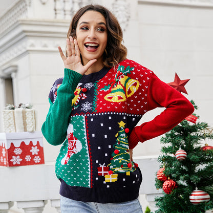 Jersey navideño de abetos y copos – foto 2