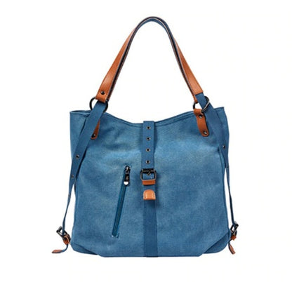 Bolso mochila de lona – foto 5