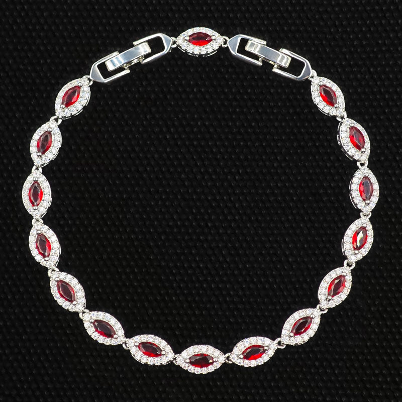 Pulsera tenis de circonitas – foto 7
