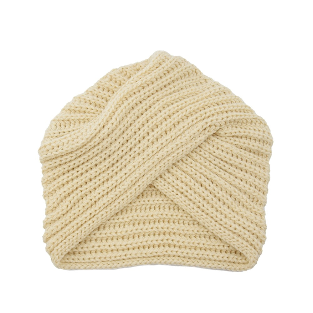 Gorro turbante de punto cruzado – foto 8