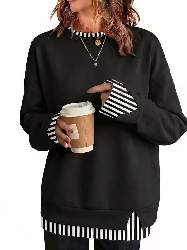 Sudadera oversize efecto dos piezas – foto 13