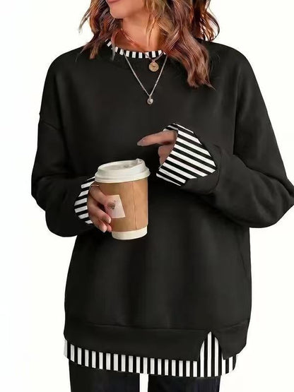 Sudadera oversize efecto dos piezas – foto 13