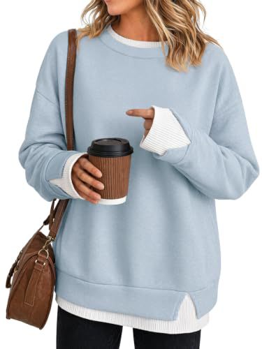 Sudadera oversize efecto dos piezas – foto 10