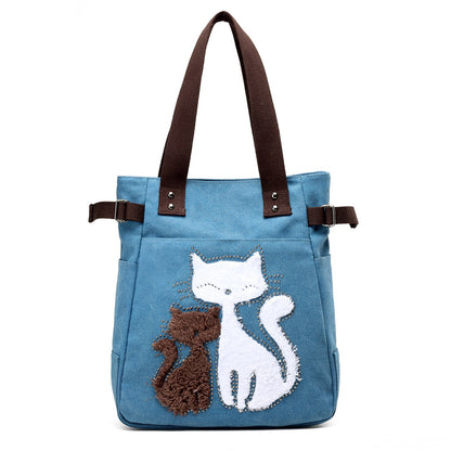 Bolso de lona con gato – foto 8