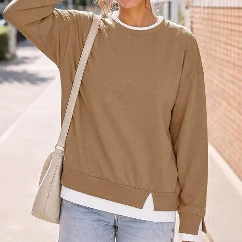Sudadera oversize efecto dos piezas – foto 2
