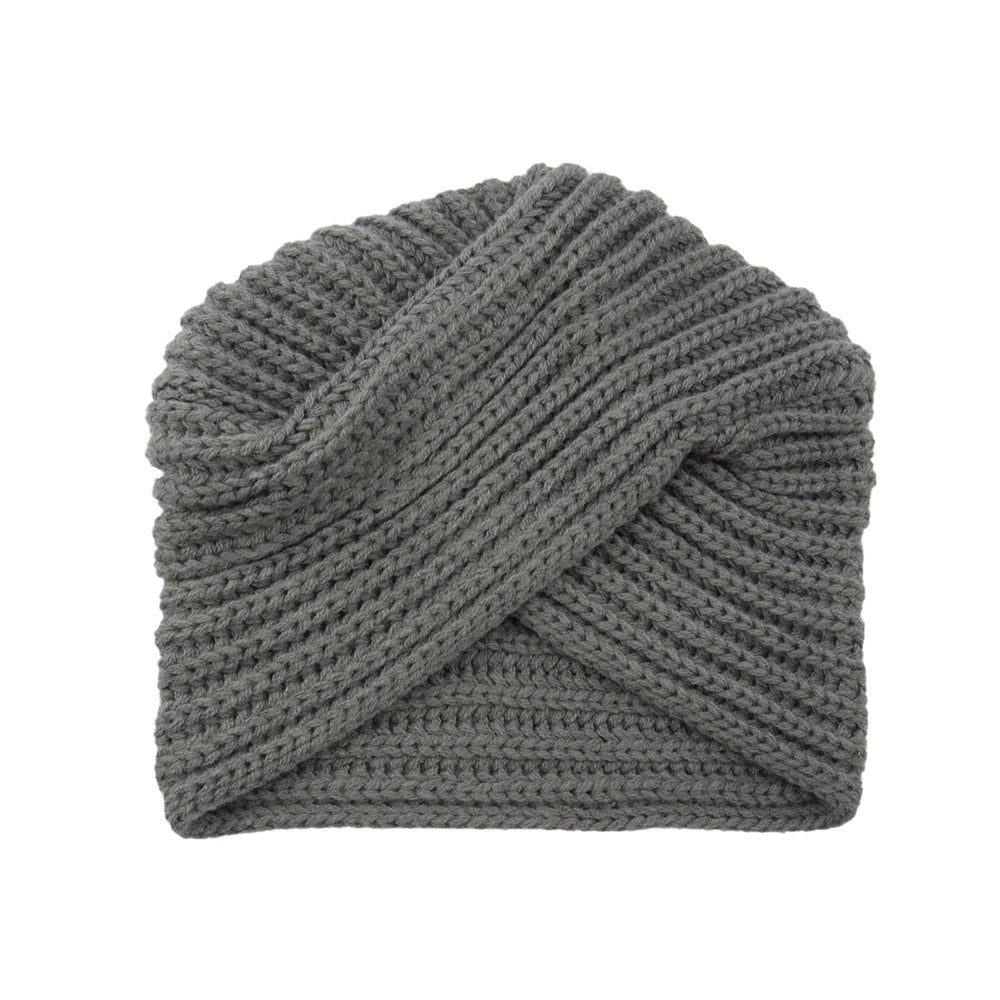 Gorro turbante de punto cruzado – foto 7