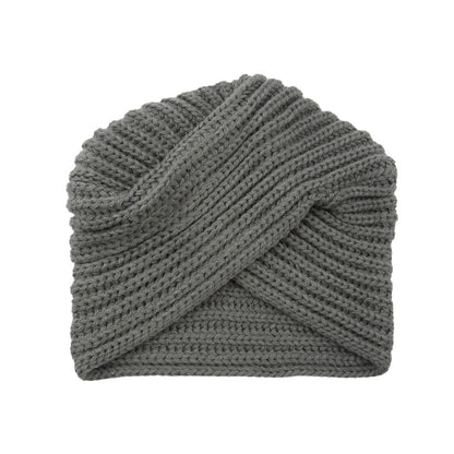 Gorro turbante de punto cruzado – foto 7