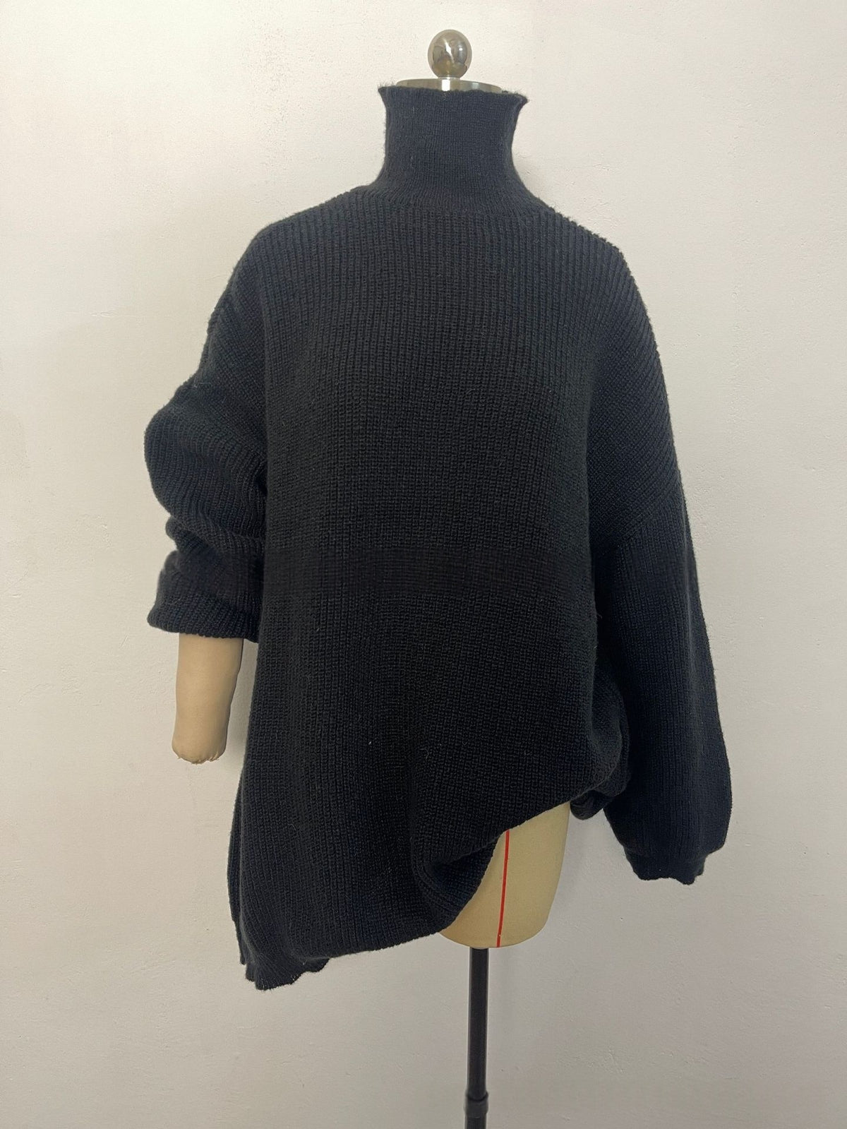 Vestido jersey de punto oversize – foto 5