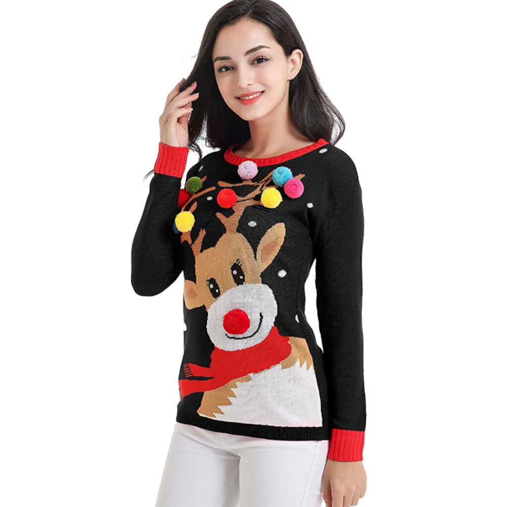 Jersey navideño de reno con luces – foto 5