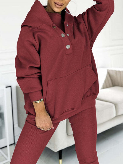 Sudadera con capucha de tejido grueso – foto 4