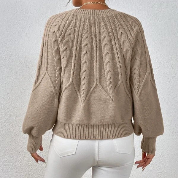 Jersey corto de punto trenzado – foto 3