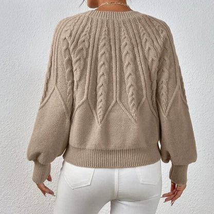 Jersey corto de punto trenzado – foto 3