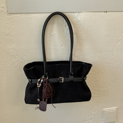 Bolso de hombro efecto ante – foto 9