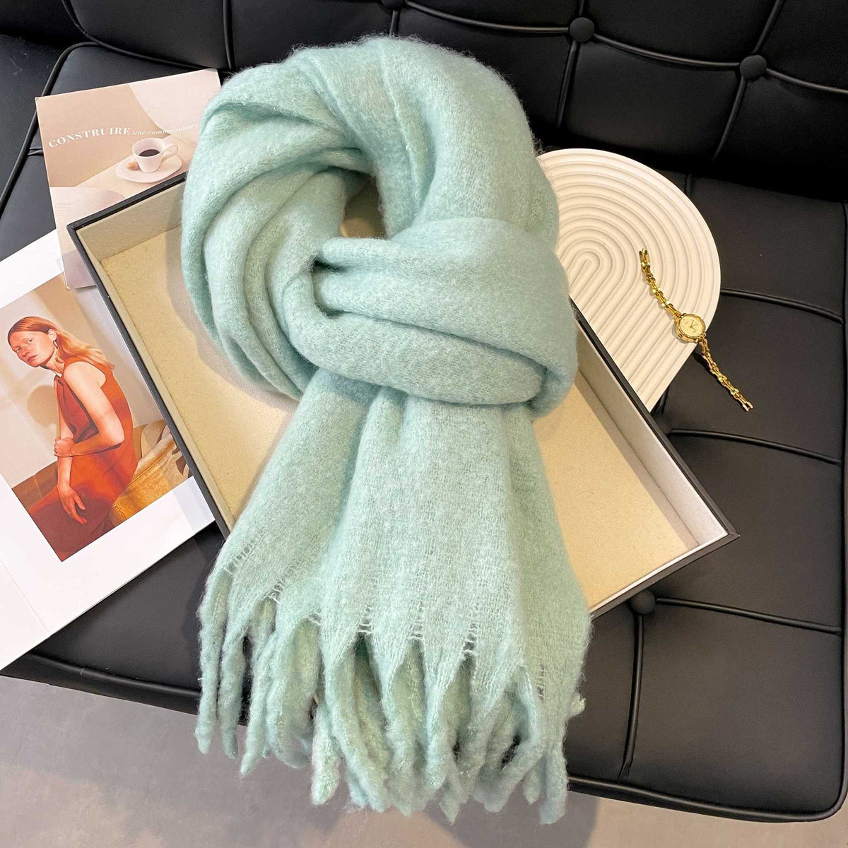 Bufanda efecto mohair – foto 9