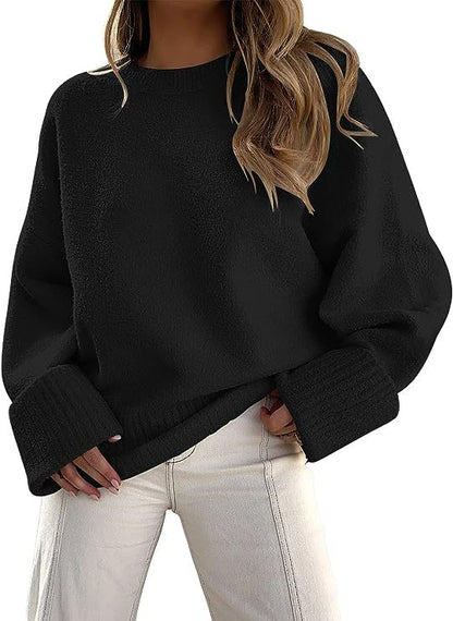 Jersey oversize de punto suave – foto 3