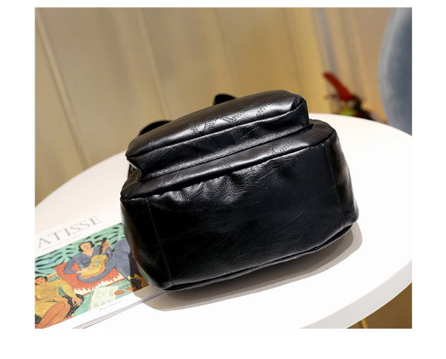 Mochila de polipiel con flecos – foto 4