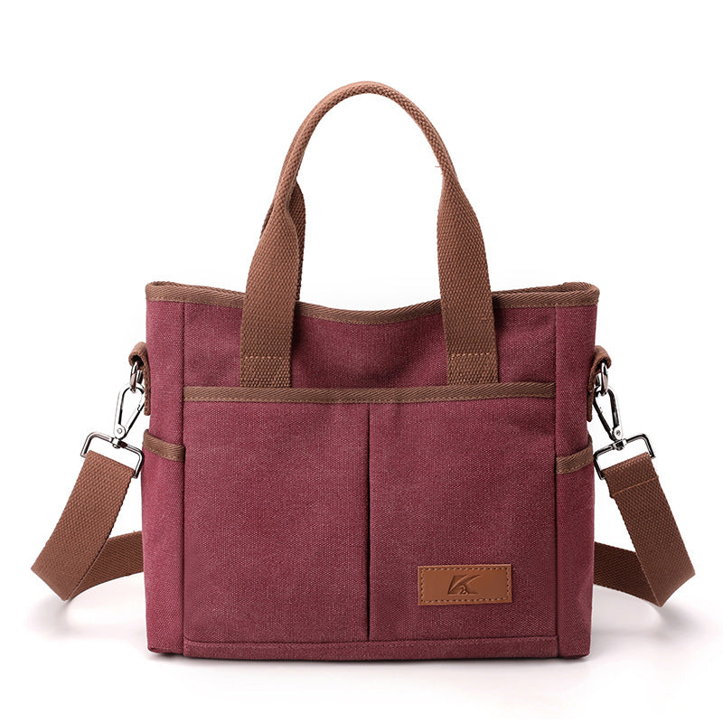 Bolso de lona con correa – foto 5