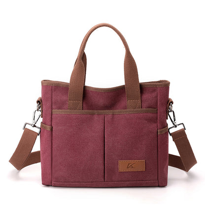 Bolso de lona con correa – foto 5