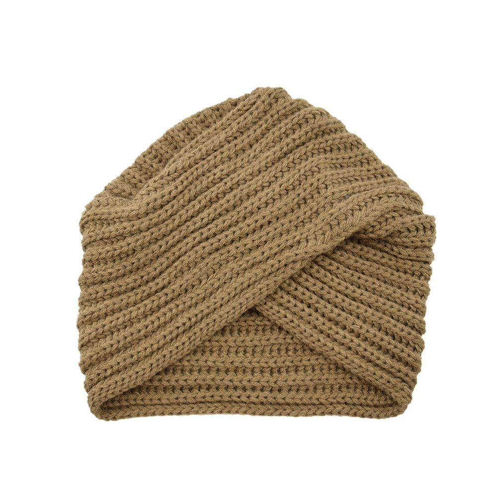 Gorro turbante de punto cruzado – foto 9
