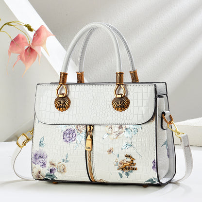 Bolso de mano efecto cocodrilo – foto 7