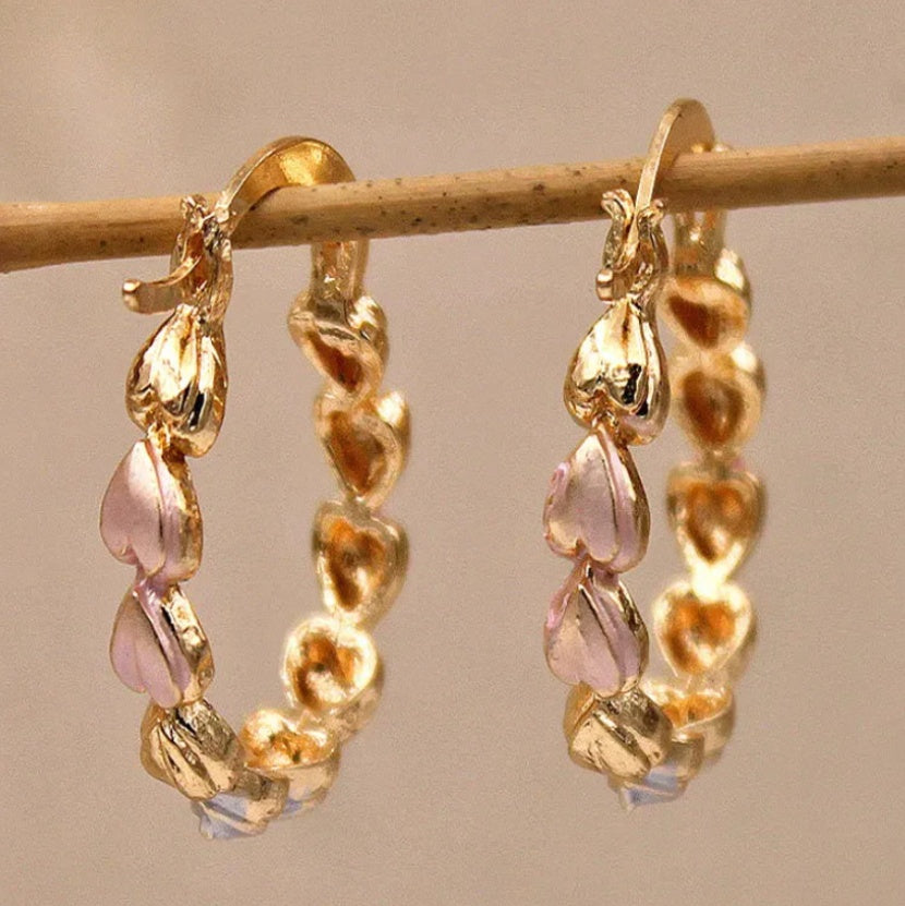 Aros de corazones