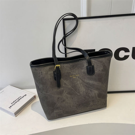 Bolso tote efecto desgastado