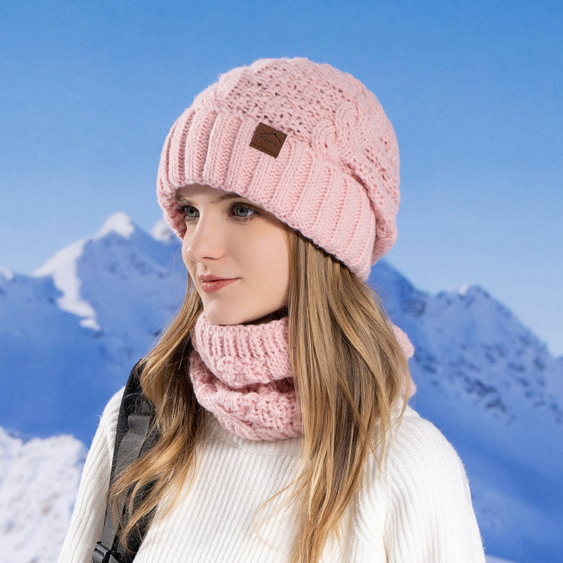 Conjunto de gorro trenzado y braga – foto 3