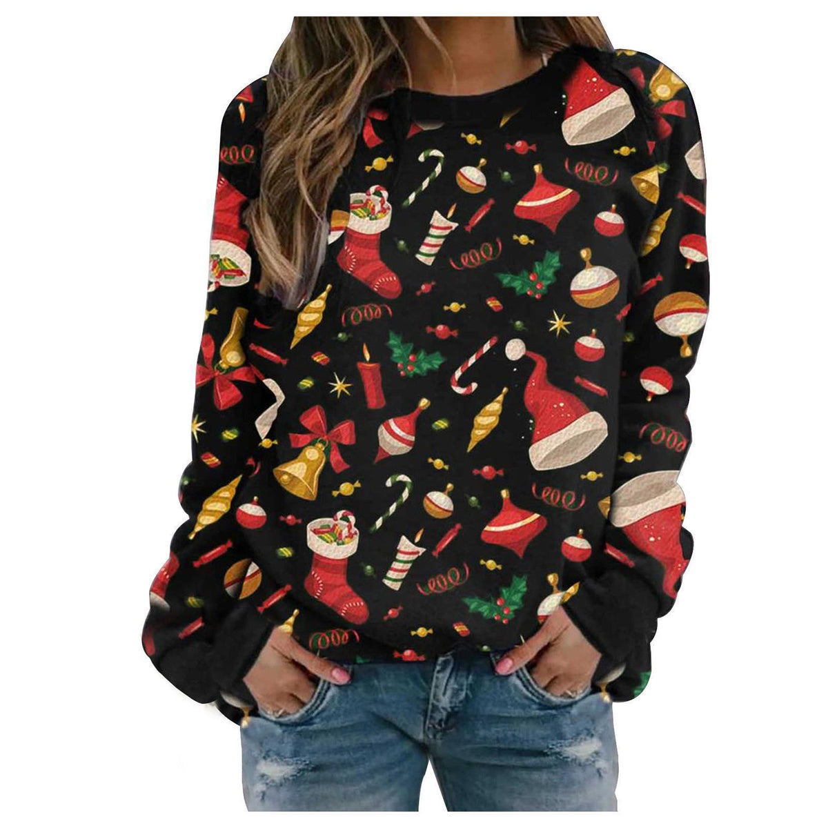 Sudadera con estampado navideño – foto 9