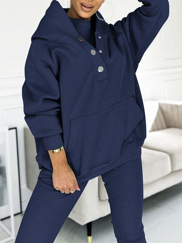 Sudadera con capucha de tejido grueso – foto 9