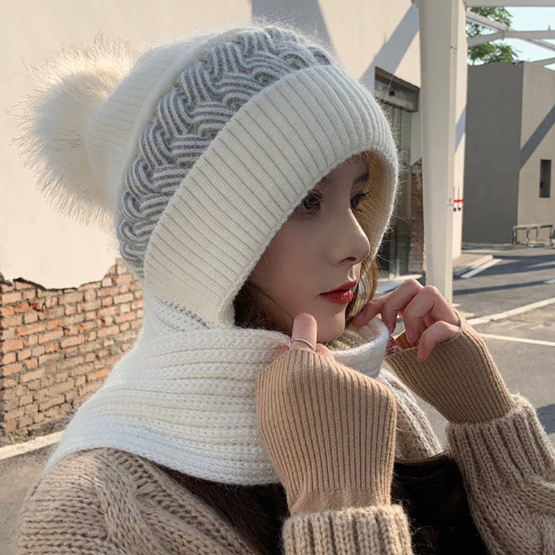 Gorro con cuello integrado – foto 3
