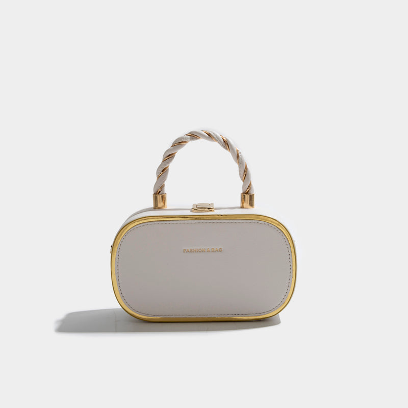 Bolso de mano mini redondeado