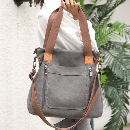 Bolso shopper de lona