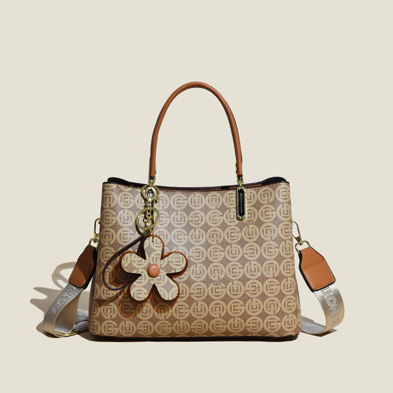 Bolso de mano estampado con flor – foto 9