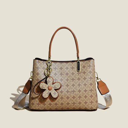 Bolso de mano estampado con flor – foto 9