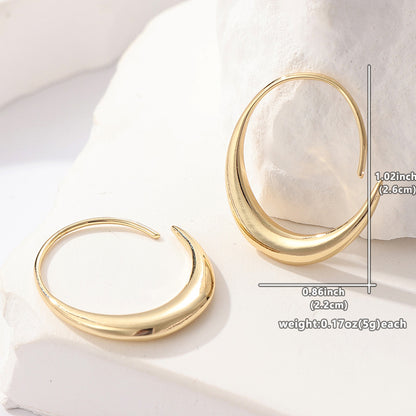 Aros grandes de media luna – foto 2
