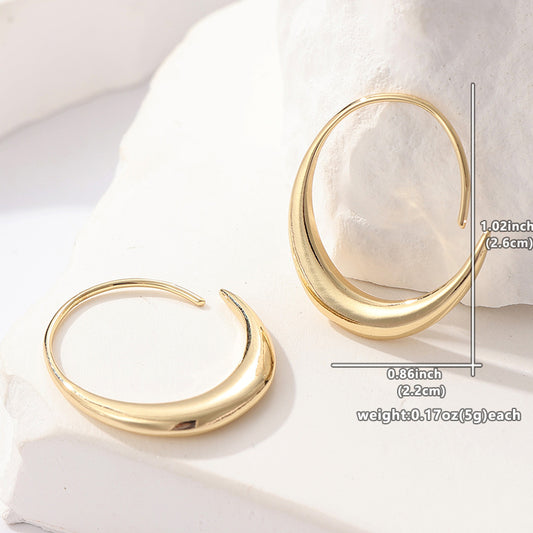 Aros grandes de media luna – foto 2
