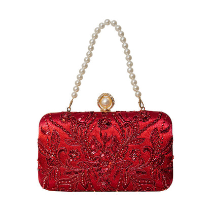 Bolso de fiesta bordado con cuentas – foto 4